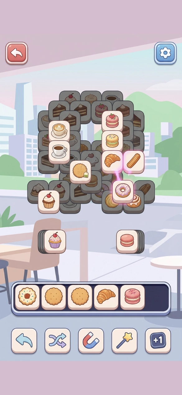 Tile bust márkás minijáték mobilon